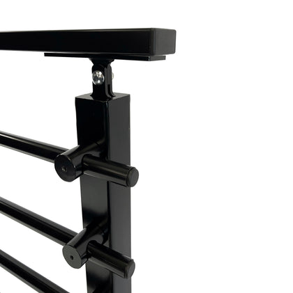 Modern Horizontal Adjustable Railing Banister System, for Staircases, Balconies, and Decks, Complete Guard Railing Kit